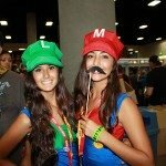 Comic-Con 2012 Maio and Luigi Girls
