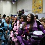 Comic-Con 2012 Halo Spartan Girls