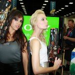 Comic-Con 2012 Sony Booth Babes