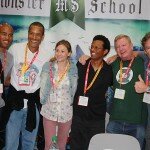 Comic-Con 2012: Actors at the Monster School Booth