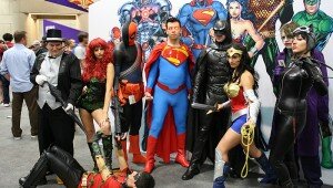 Comic-Con 2012 DC Heroes and Villains Unite! Cosplayers!