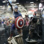 SDCC 2013 - Captain America Statue
