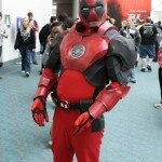 SDCC 2013 - Deadpool Iron Man cosplay