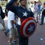 SDCC 2013 - Famale Captain America