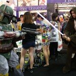 SDCC 2013 - Jedi and Boba Fett Cosplay