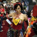 SDCC 2013 - Meagan Marie Post-Apocalyptic Wonder Woman Cosplay
