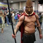 SDCC 2013 - Spartan cosplay