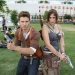 SDCC 2013 - Uncharted and Lara Croft Cosplay