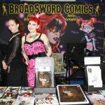 SDCC 2013 - broadsword comics booth