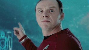 Simon Pegg in Star Trek: Into Darkness