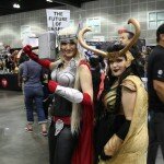 Comikaze - Thor and Loki Female Cosplay