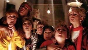 The cast of The Goonies