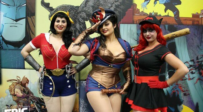 SDCC - 2014 - Friday - Cosplay - Wonder Woman - Batwoman - Lisa Lou Who - Meagan Marie - Golden Lasso Girl - MAIN