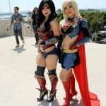 SDCC - 2014 - Saturday - Cosplay - Supergirl - Wonder Woman - 1
