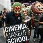 SDCC - 2014 - Thursday - Cosplay - Joker - Harley Quinn - Cinema - Makeup - School