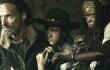 Rick, Carl and Michonne in The Walking Dead Season 5 Comic-Con Poster