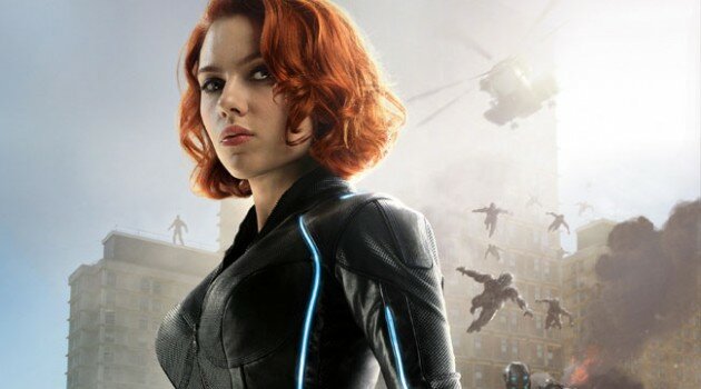 Avengers Age of Ultron: Scarlett Johansson as Black Widow
