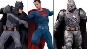 Batman V Superman character statues
