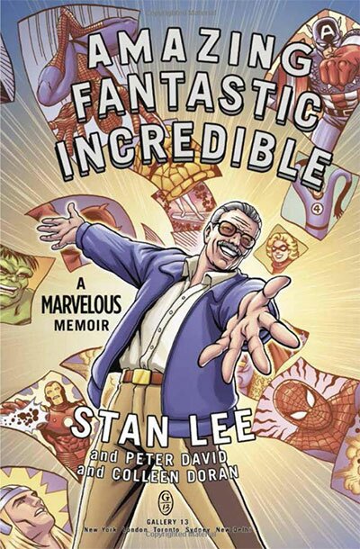 Gifts for Comic Con Lovers Stan Lee Amazing Fantastic Incredible Book